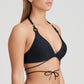DAHU Triangel Bikini-Top (Schwarz)