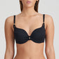 DAHU Herzform Bikini unterlegt (Schwarz)