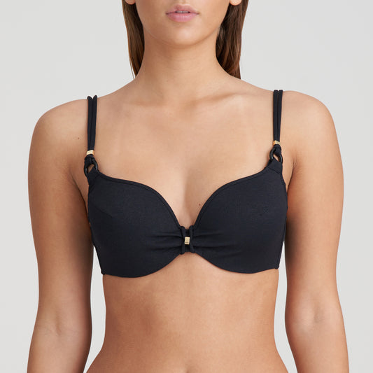 DAHU Herzform Bikini unterlegt (Schwarz)