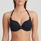 DAHU Herzform Bikini unterlegt (Schwarz)