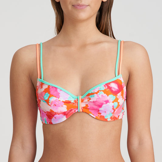 APOLLONIS Vollschalen Bikini Top (Neon Sunset)