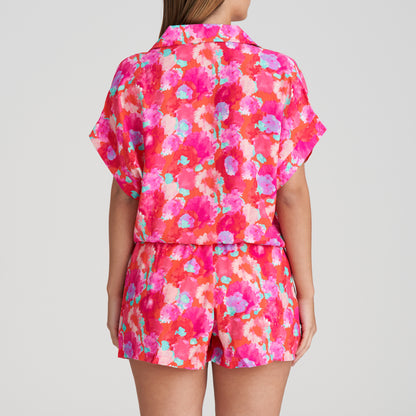 APOLLONIS Shorts und Bluse (Neon Sunset)