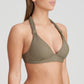 TINJIS Triangel Bikini-Top (Golden Olive)