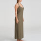 TINJIS Kleid (Golden Olive)