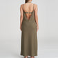 TINJIS Kleid (Golden Olive)
