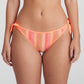 ALMOSHI Bikini Hüftslip mit Schnüren (Juicy Peach)