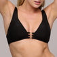 EMLY Triangel Bikini-Top (Schwarz)