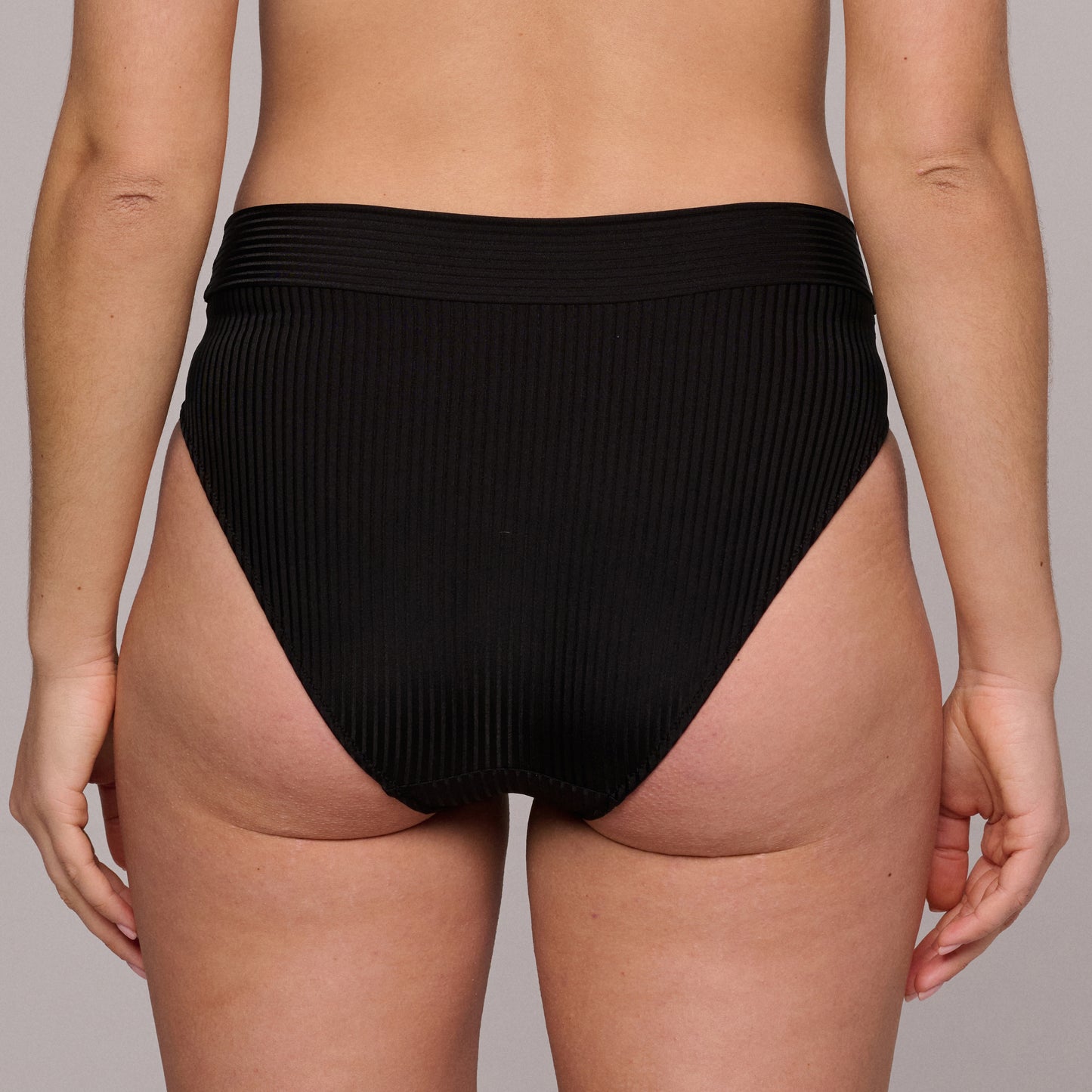 EMLY Bikinislip mit Umschlag (Schwarz)