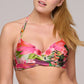 NORMA JEANNE Bikini-Top Tiefdekoll (Tropical Sunset)
