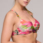 NORMA JEANNE Bikini-Top Tiefdekoll (Tropical Sunset)