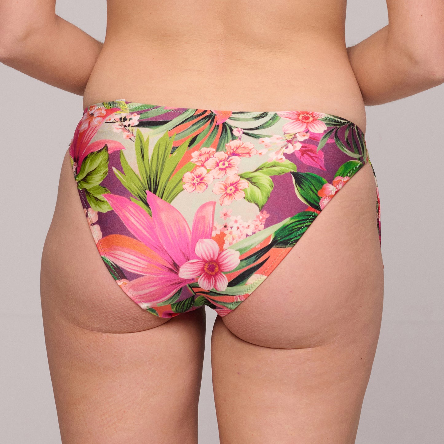 NORMA JEANNE Bikini Hüftslip m. Schnur (Tropical Sunset)