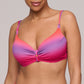 NUSA DUA Bikini-Top Tiefdekoll (Spectral)