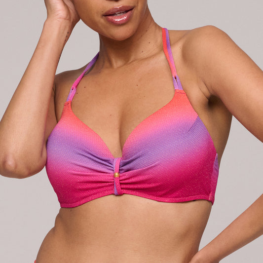 NUSA DUA Bikini-Top Tiefdekoll (Spectral)