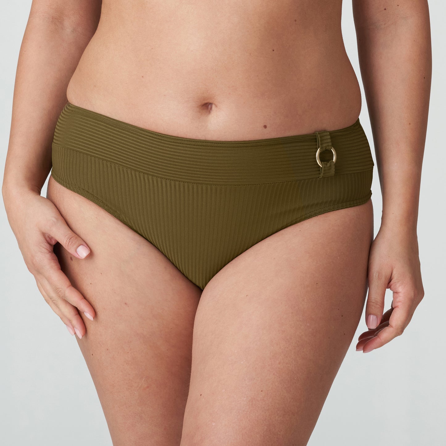 SAHARA Bikini Taillenslip (Olive)
