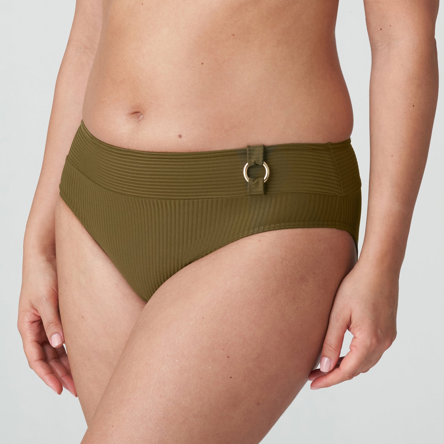 SAHARA Bikini Taillenslip (Olive)