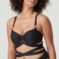 SOLTA Unterlegter Bikini Balconette (Schwarz)