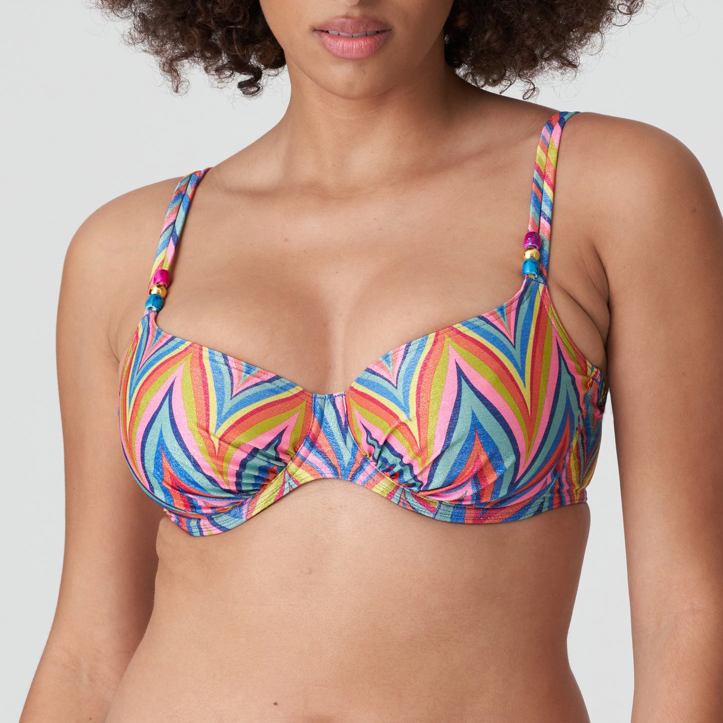KEA Vollschalen Bikini Top (Rainbow Paradise)