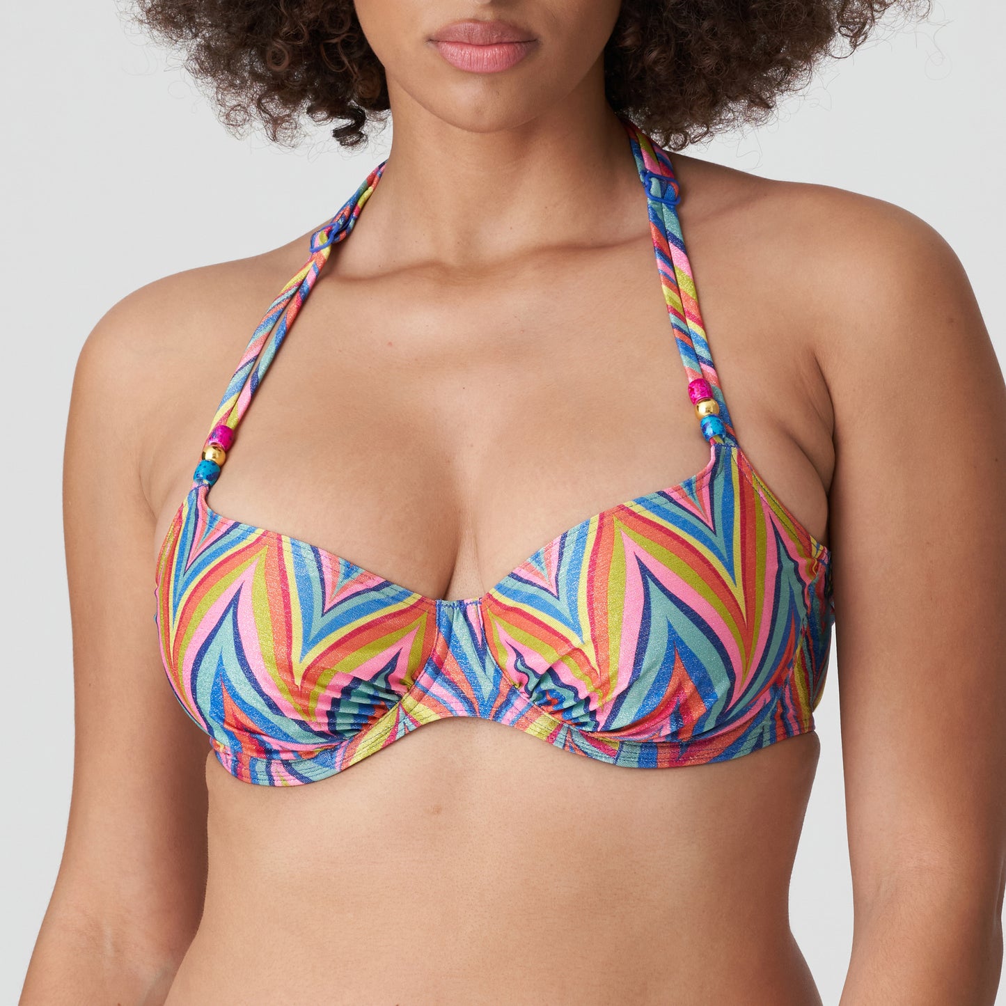 KEA Vollschalen Bikini Top (Rainbow Paradise)