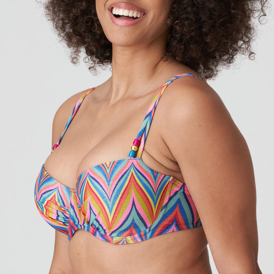 KEA Unterlegter Bikini Balconette (Rainbow Paradise)