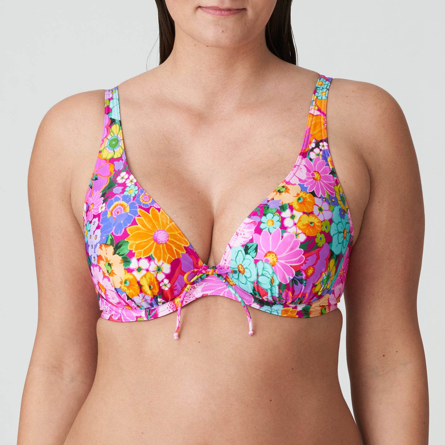 NAJAC Bikini halbunterlegt (Floral Explosion)