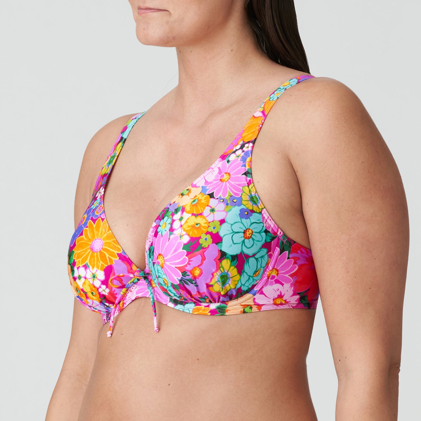 NAJAC Bikini halbunterlegt (Floral Explosion)