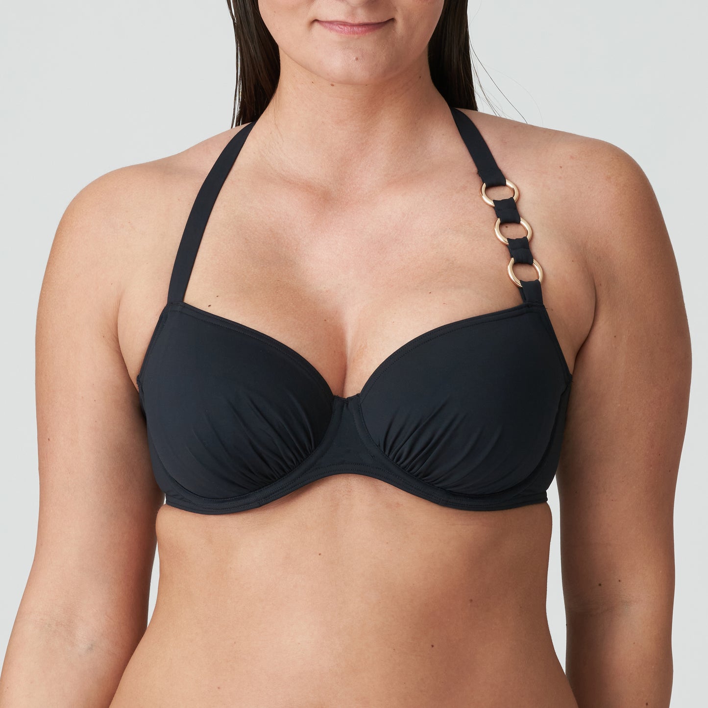 DAMIETTA Vollschalen Bikini Top (Schwarz)