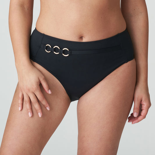 DAMIETTA Bikini Taillenslip (Schwarz)