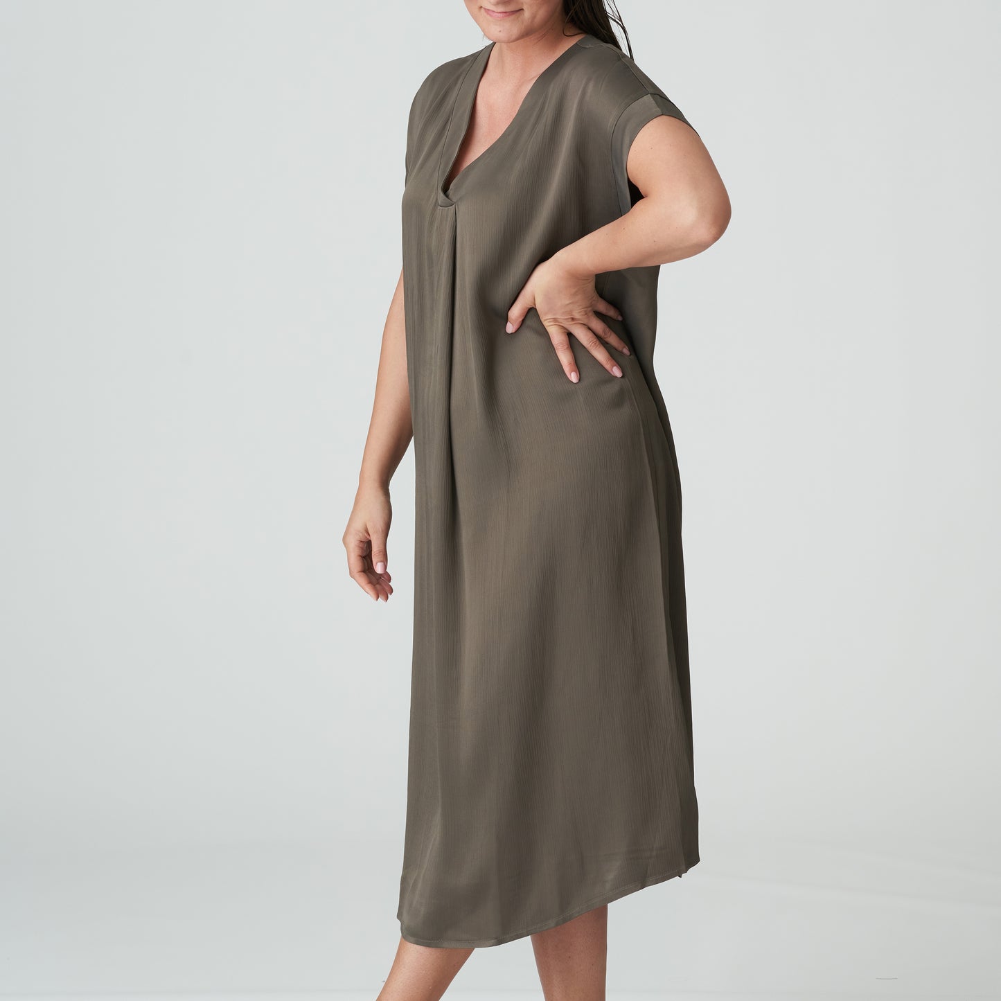 ARACRUZ Kleid (Kaki)