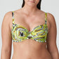 JAGUARAU Vollschalen Bikini Top (Lime Swirl)