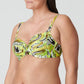 JAGUARAU Vollschalen Bikini Top (Lime Swirl)