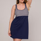 KALBA Badekleid kurz (Water Blue)