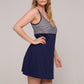 KALBA Badekleid kurz (Water Blue)