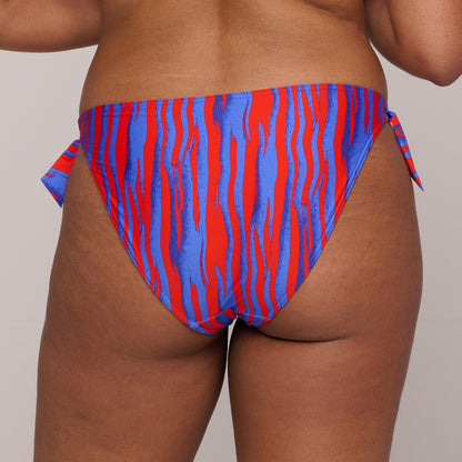 SKUDAI Bikini Hüftslip Mit Schnüren