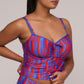 SKUDAI Tankini unterlegt (Wild Stripes)