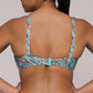 RIYAD Balconette Bikini-Top (Turquoise Seas)