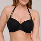 KIRUNA Bikini-Top Vollschale (Schwarz)