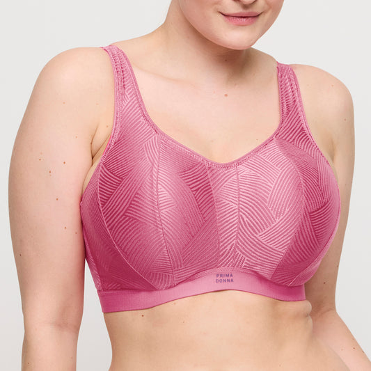 THE GAME Sport-BH unterlegt (Orchid Pink)