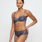 JANE Luxus String (Blue Shadow) 36