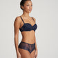 JANE Unterlegter BH (Velvet Blue)