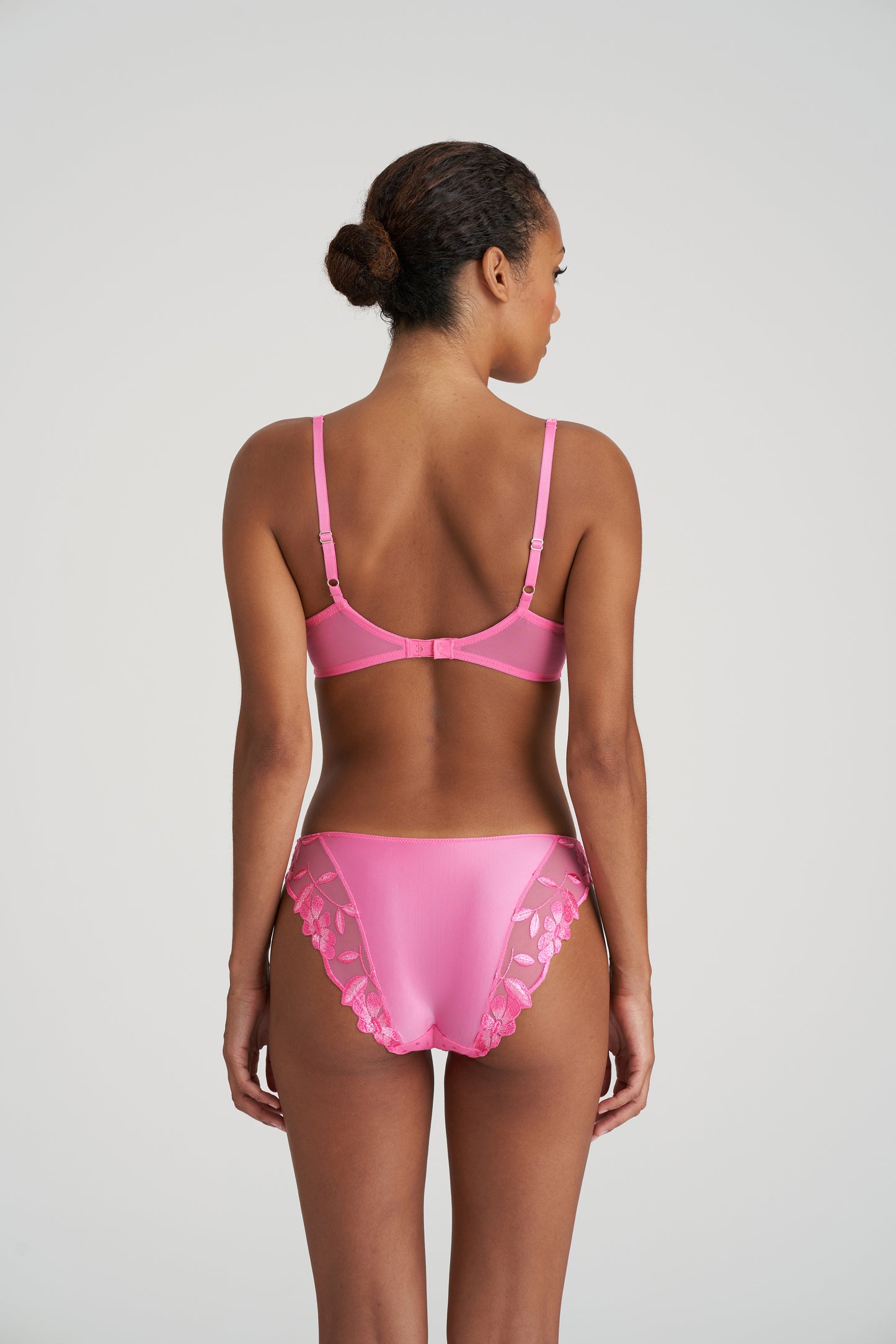 AGNES Tiefdekolletierter BH (Paradise Pink)