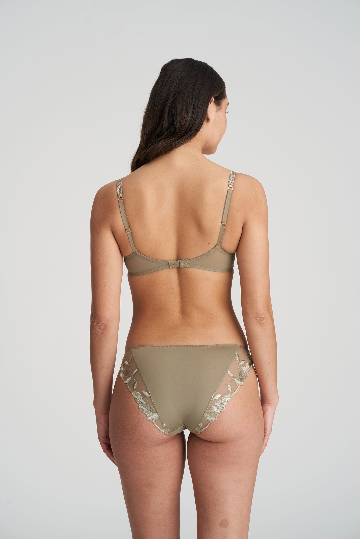 AGNES Unterlegter BH (Golden Olive)