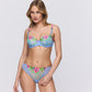 ODILLY Balconette-BH (Santorini Blue)