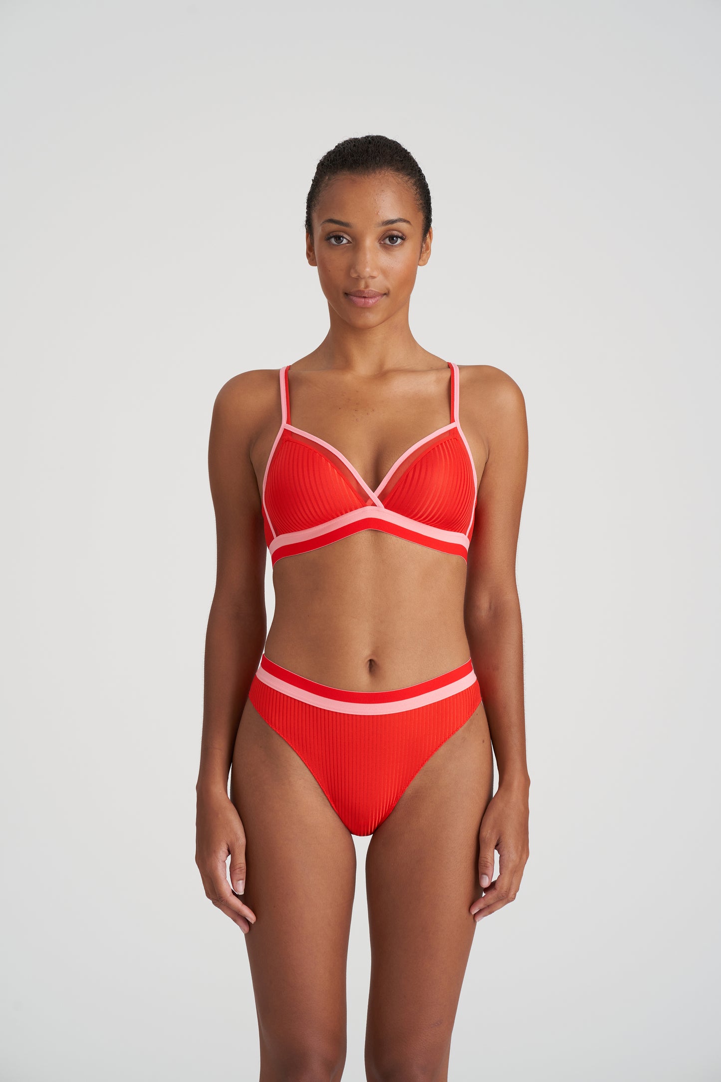 JUDE Unterlegtes Bralette (Rouge)