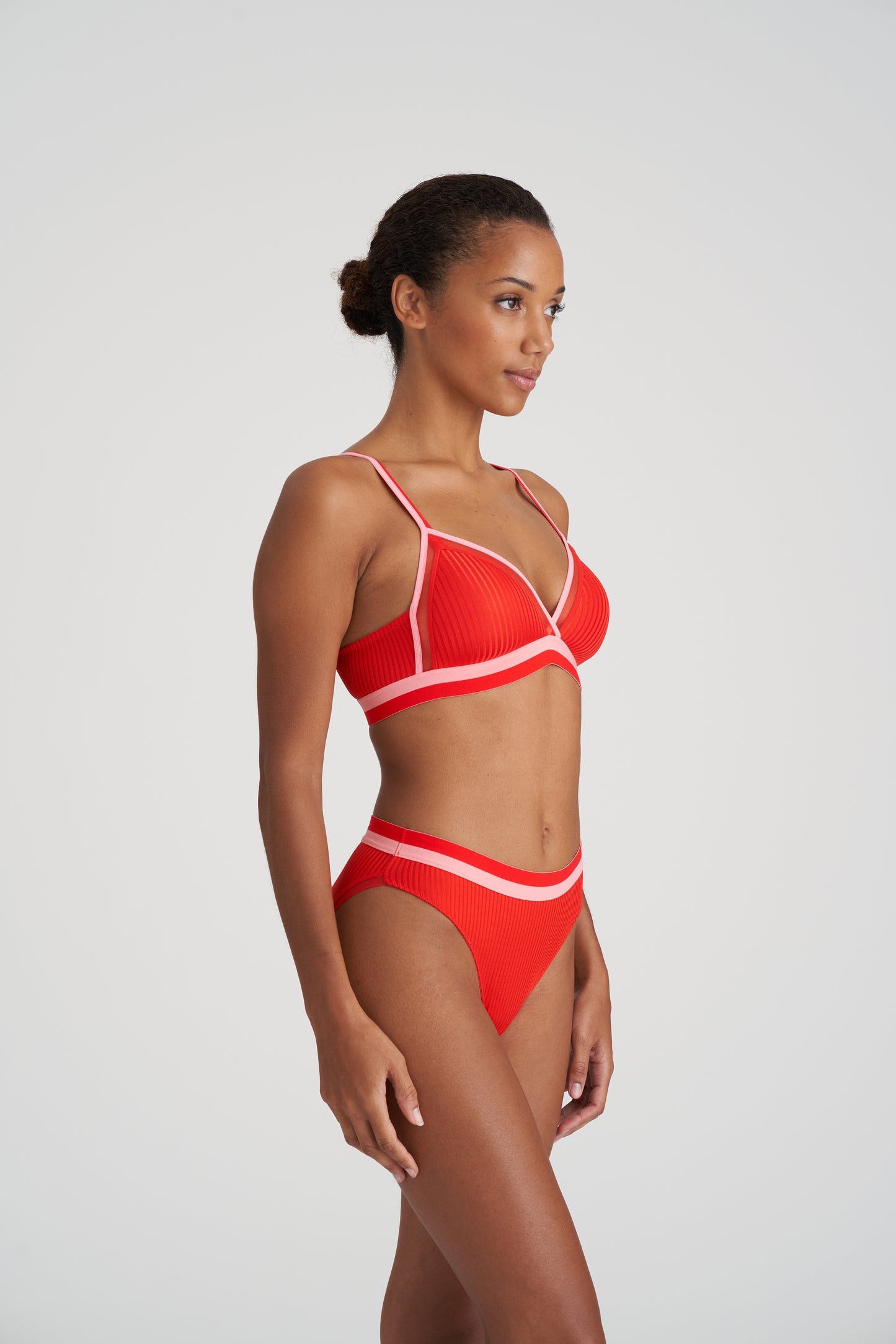 JUDE Unterlegtes Bralette (Rouge)