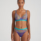CILLIAN Tiefdekolletierter Longline BH (Candy Pop)