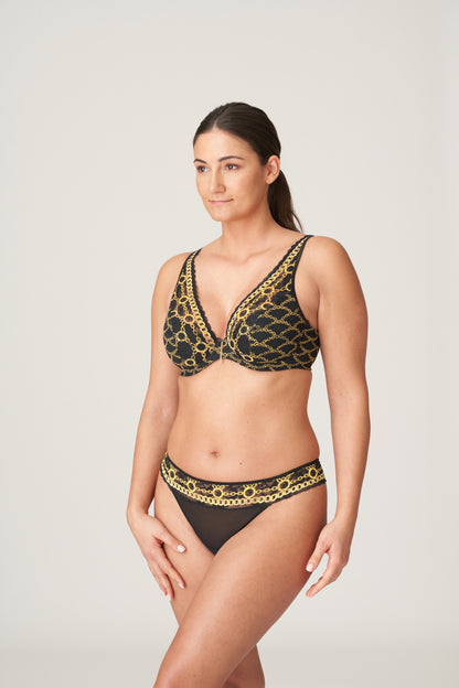 AMSTERDAM AV Halb Unterlegter BH Tiefdek (Schwarz)