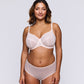 GLASS BEACH BH Vollschale (Crystal Pink)