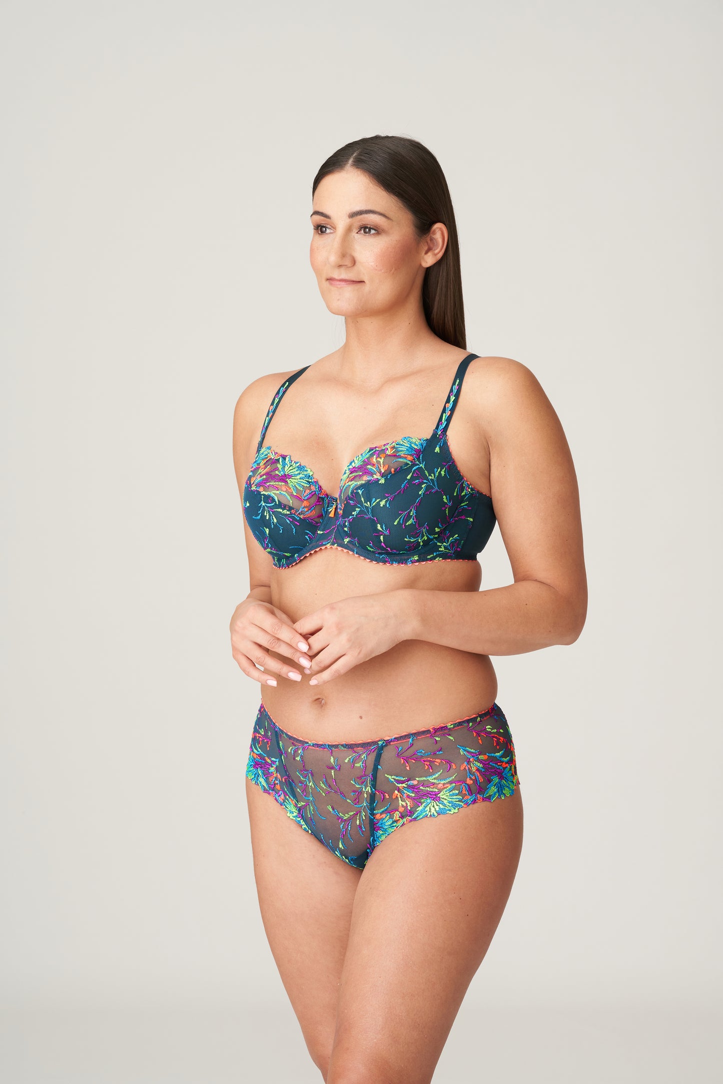LAS SALINAS Balconette BH Tulpenschnitt (Empire Green)