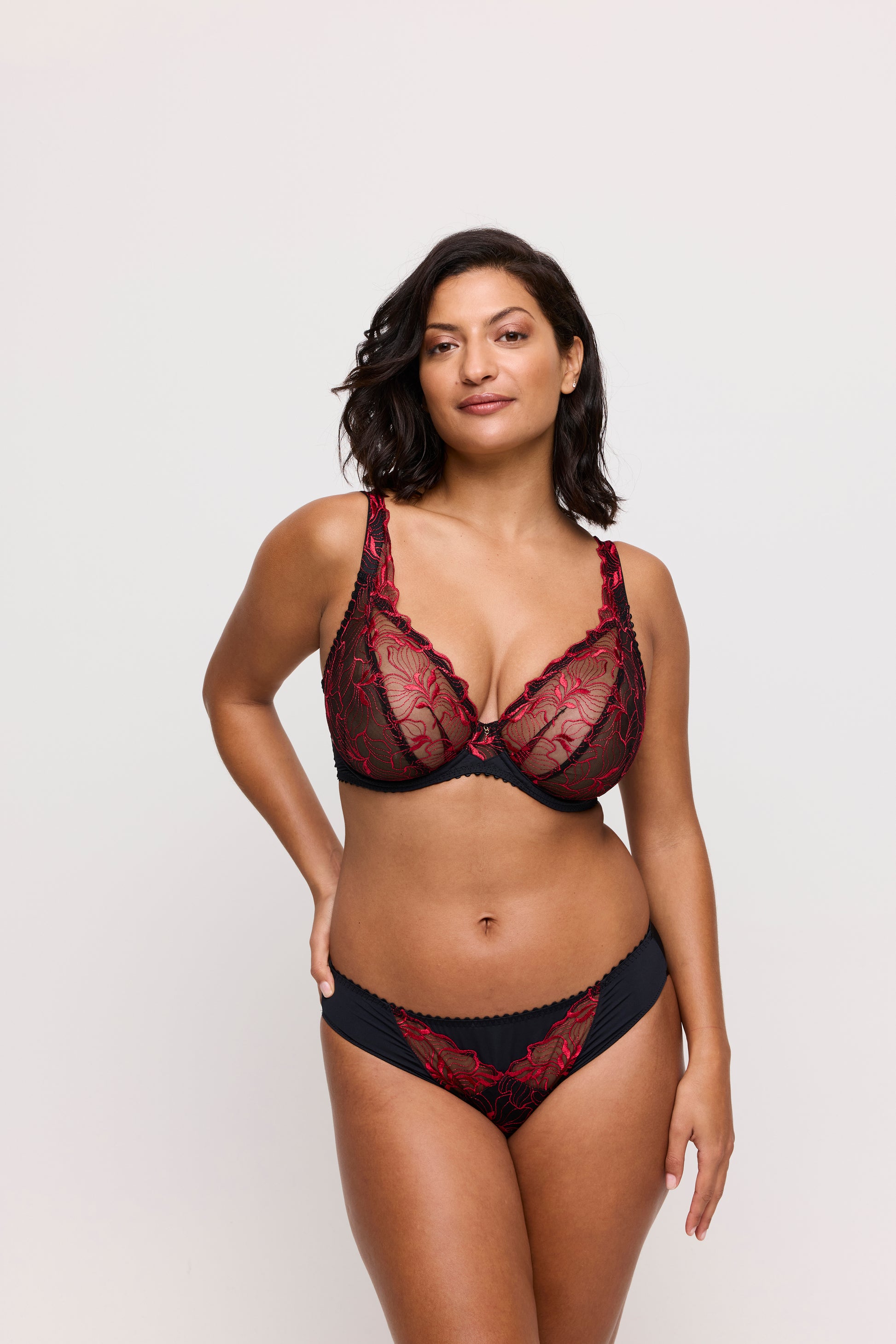 SPRINGDALE BH Tiefdekoll (Black Rose) 70D