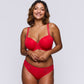 EAST END Balconette-BH (True Red)